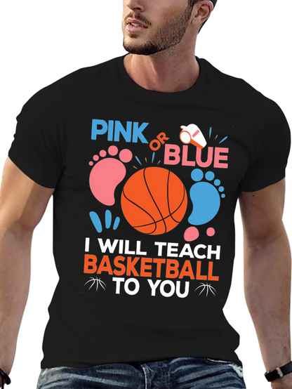 Camiseta Gender Reveal Baloncesto