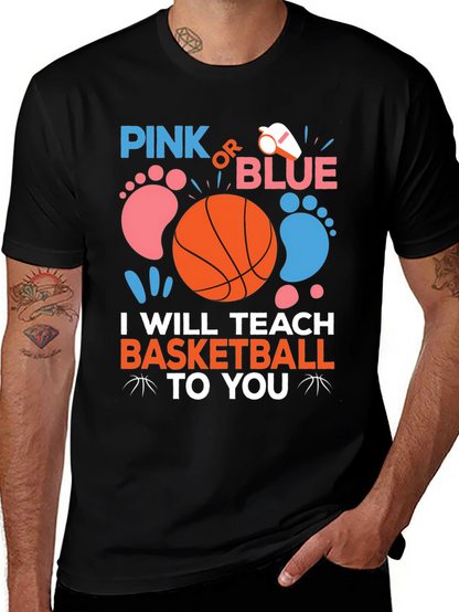 Camiseta Gender Reveal Baloncesto