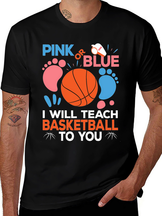 Camiseta Gender Reveal Baloncesto