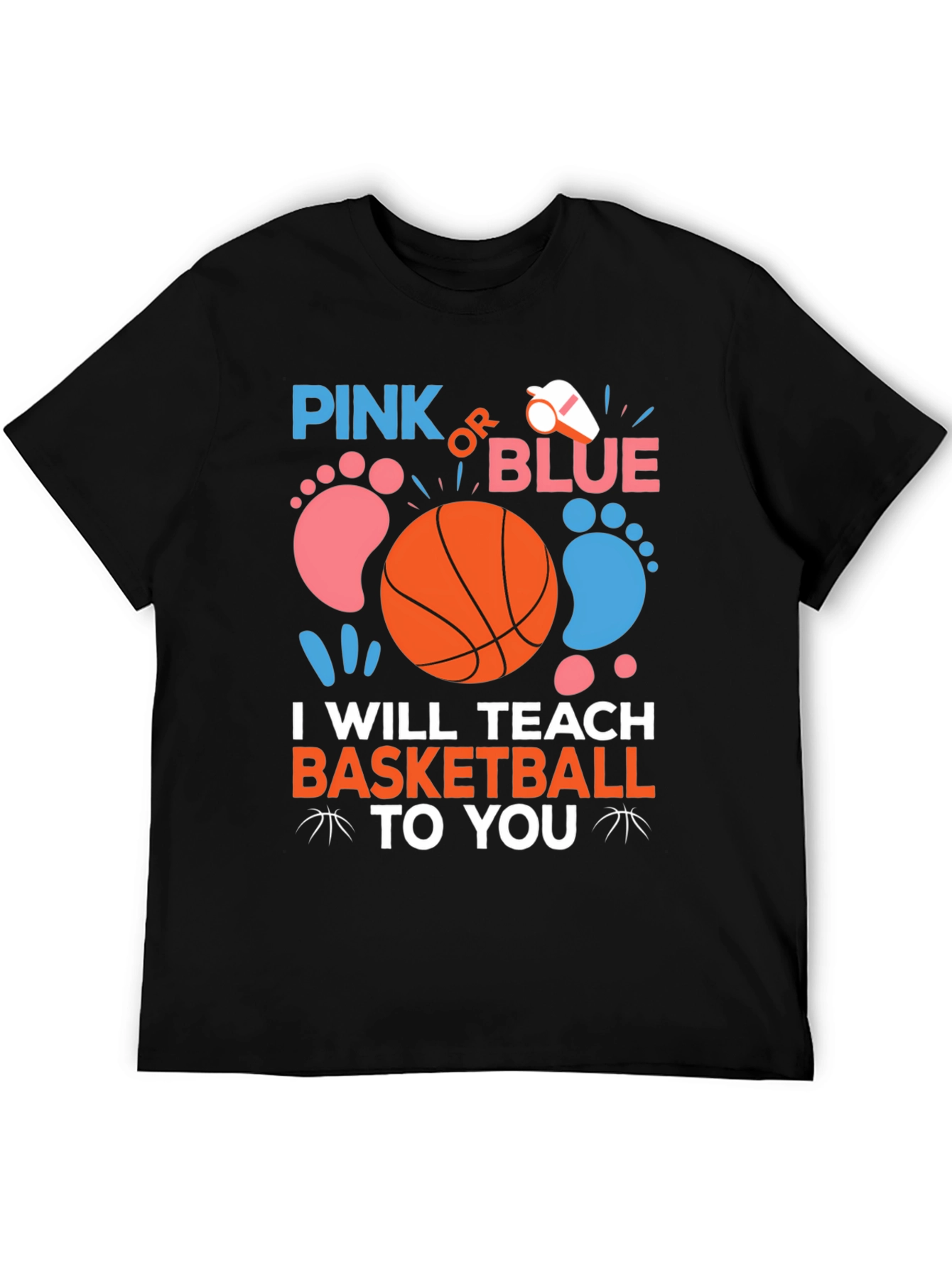 Camiseta Gender Reveal Baloncesto