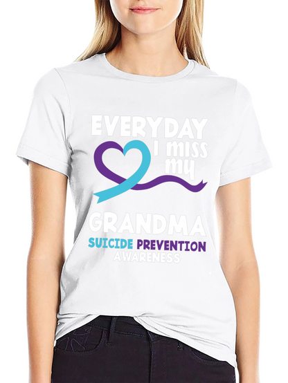 Camiseta de Concientización para la Prevención del Suicidio