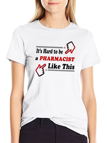 Camiseta Negra Farmacéutico: Comodidad y Estilo Único