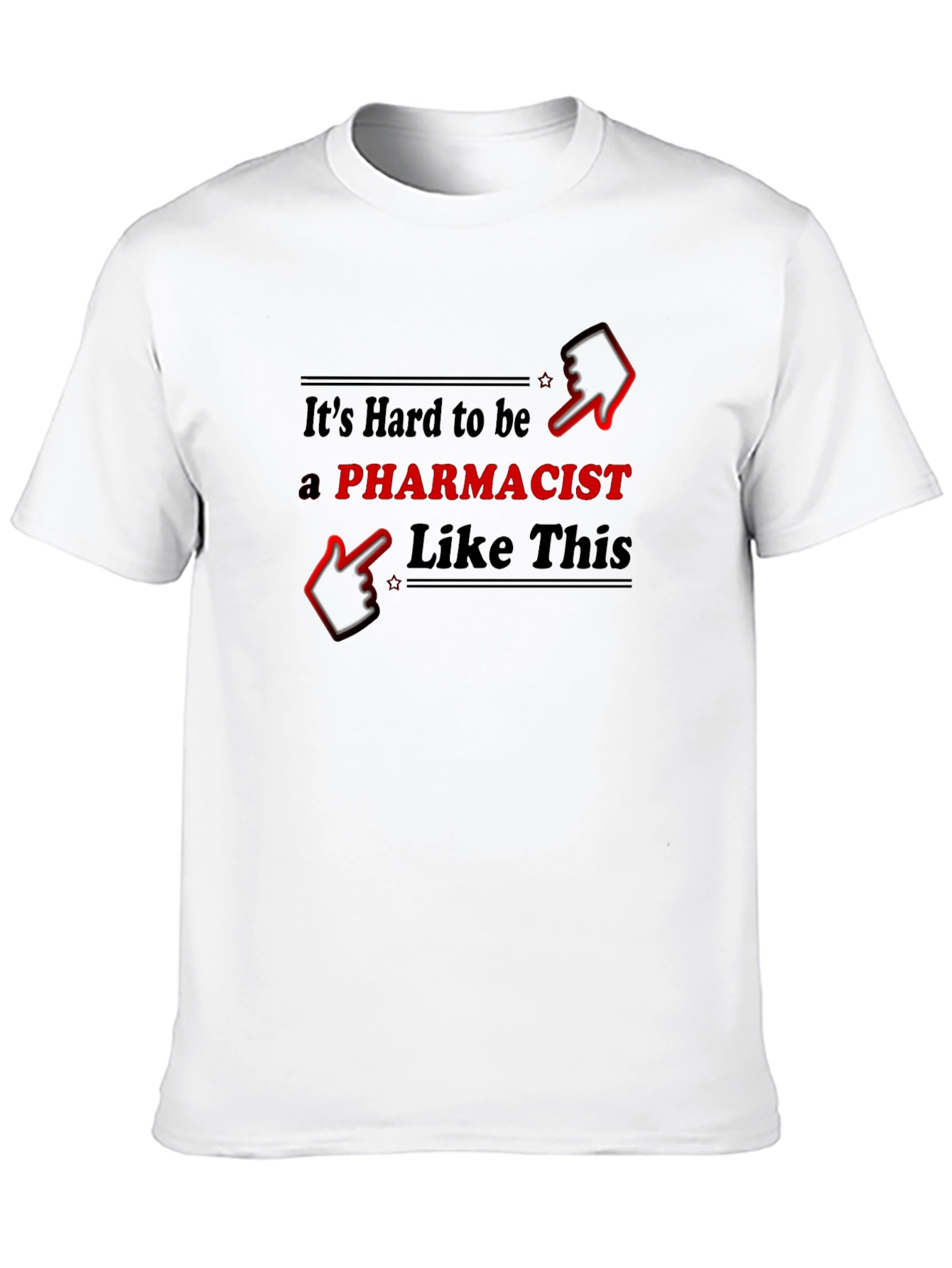 Camiseta Negra Farmacéutico: Comodidad y Estilo Único