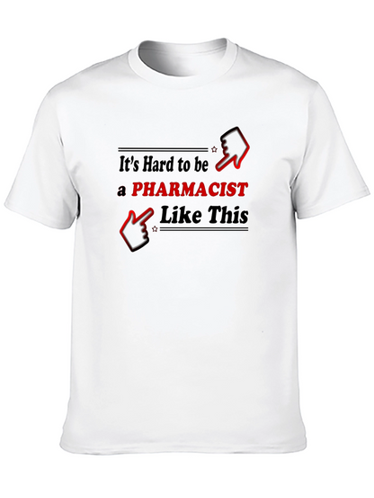 Camiseta Negra Farmacéutico: Comodidad y Estilo Único
