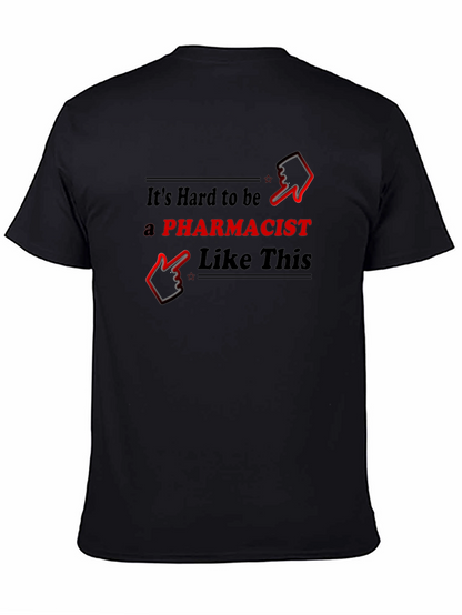 Camiseta Negra Farmacéutico: Comodidad y Estilo Único