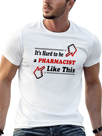 Camiseta Negra Farmacéutico: Comodidad y Estilo Único