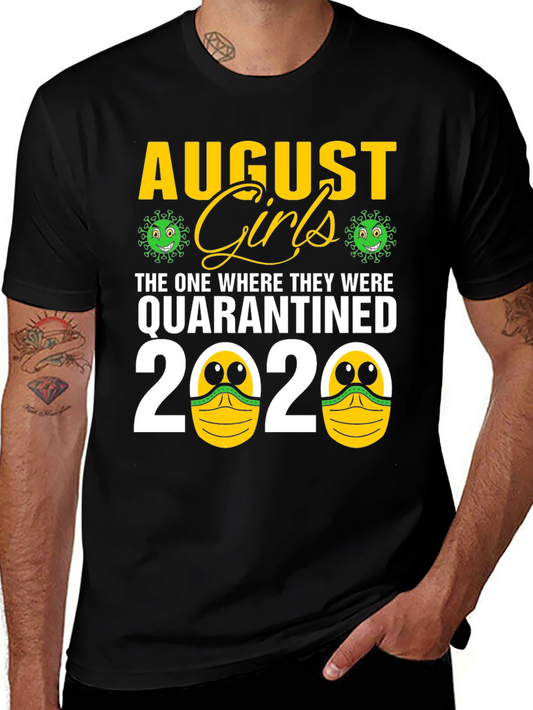 Camiseta Agosto Chicas Quarantined 2020