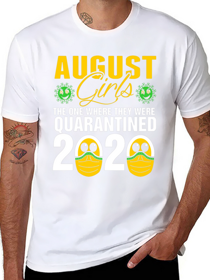 Camiseta Agosto Chicas Quarantined 2020