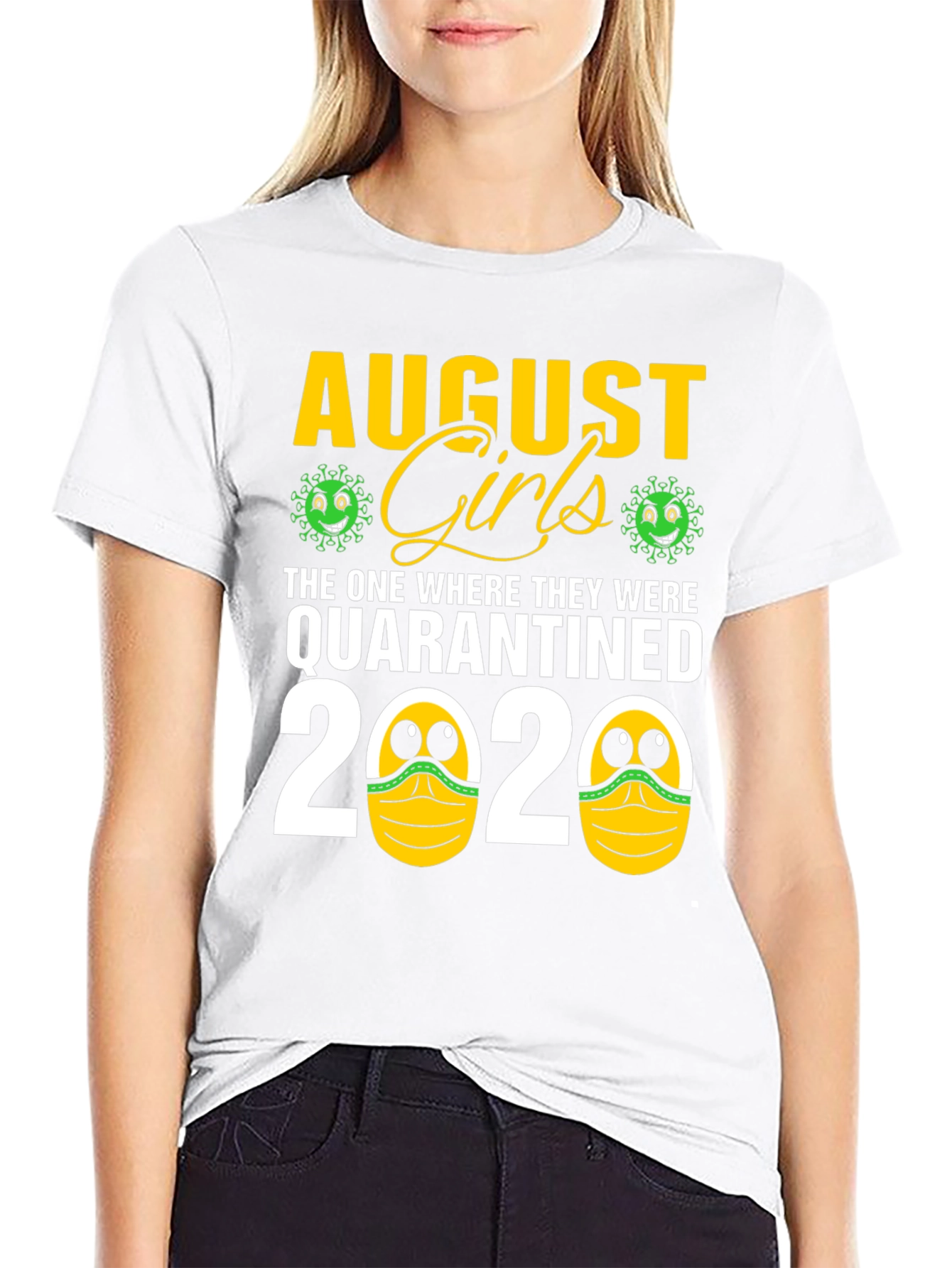Camiseta Agosto Chicas Quarantined 2020