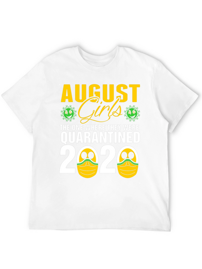 Camiseta Agosto Chicas Quarantined 2020