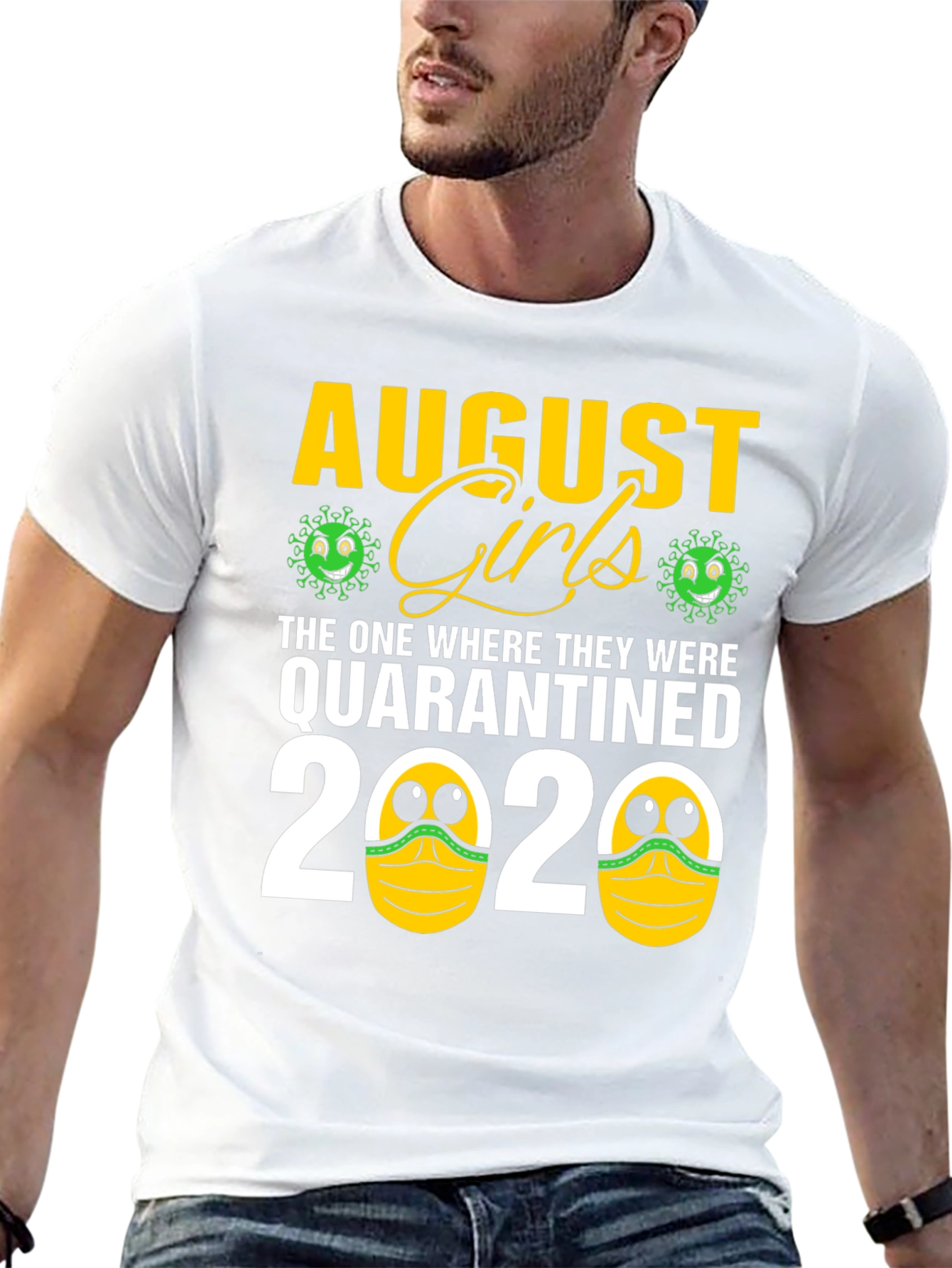 Camiseta Agosto Chicas Quarantined 2020