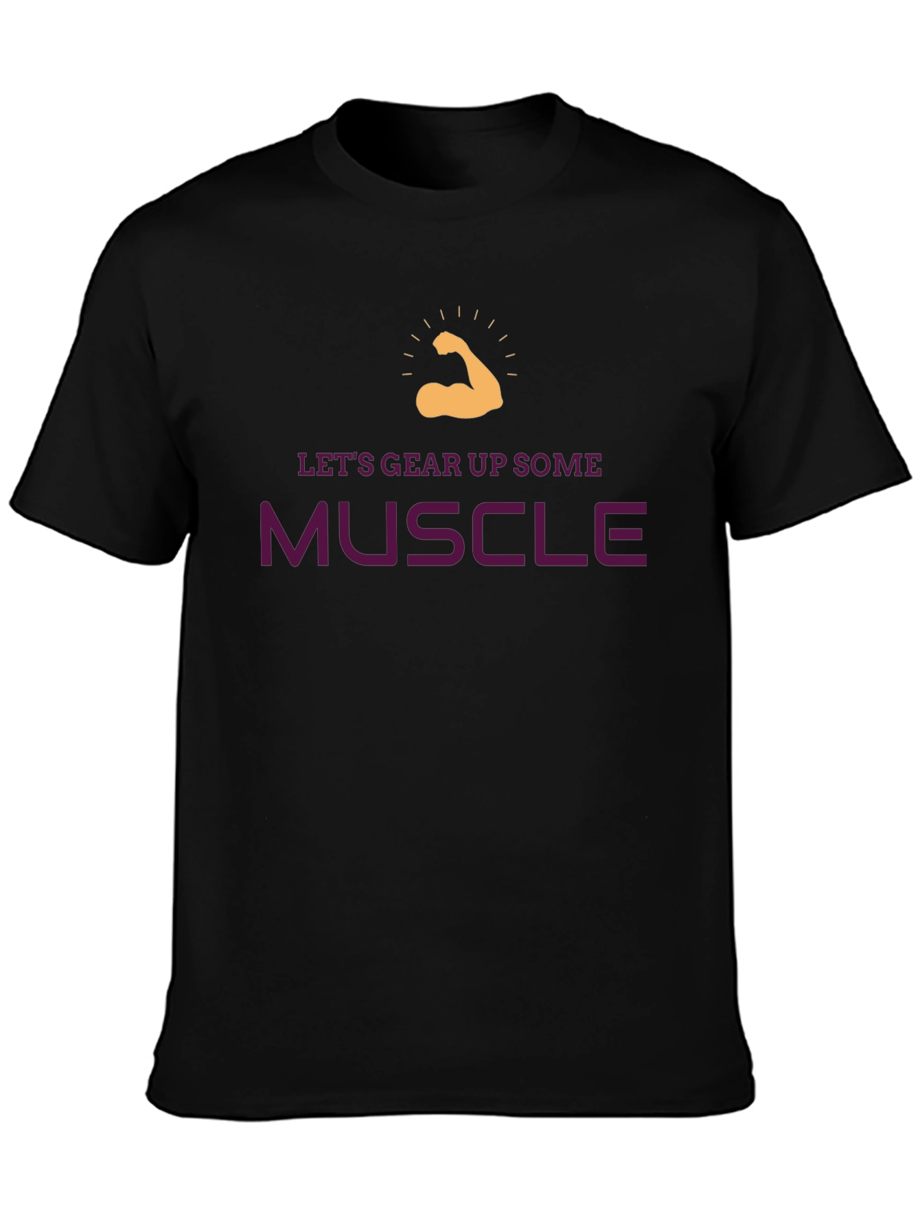 Camiseta Negra: A Gear Up Some Muscle