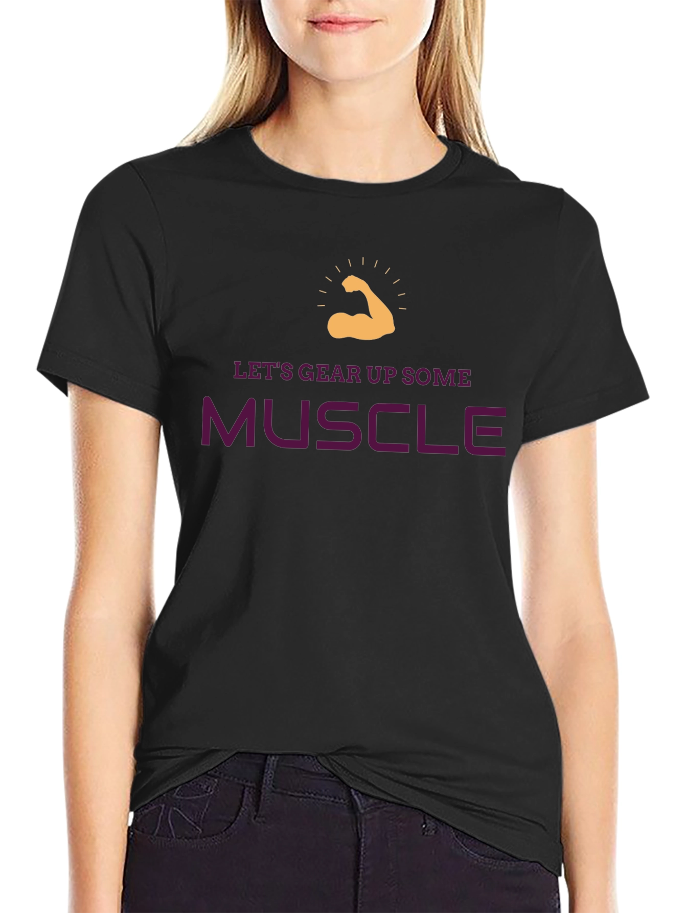 Camiseta Negra: A Gear Up Some Muscle