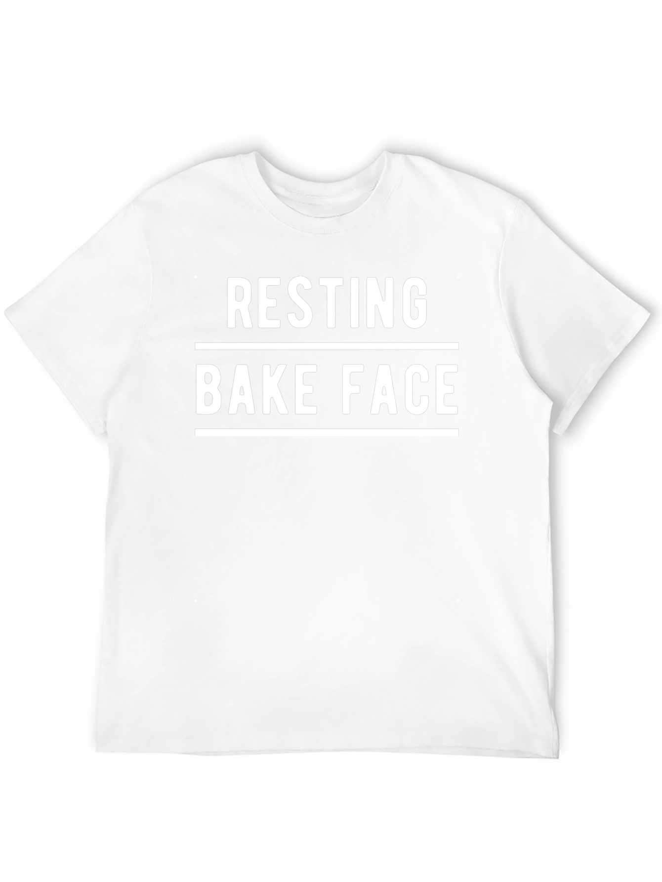 Camiseta Negra Resting Bake Face