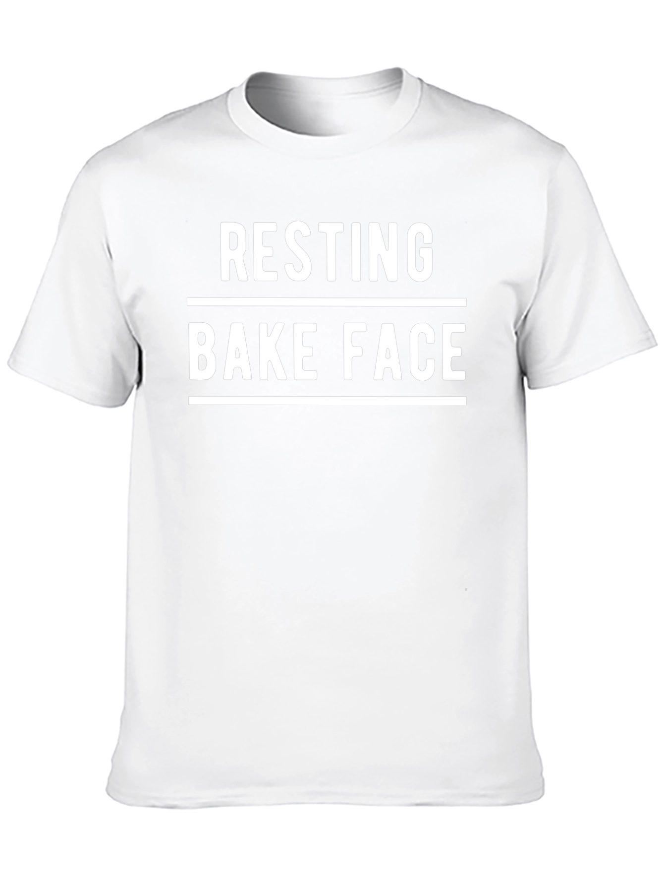 Camiseta Negra Resting Bake Face
