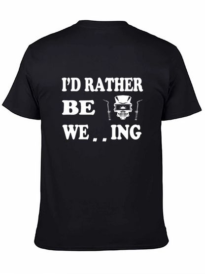 Camiseta Negra Prefiero Soldar