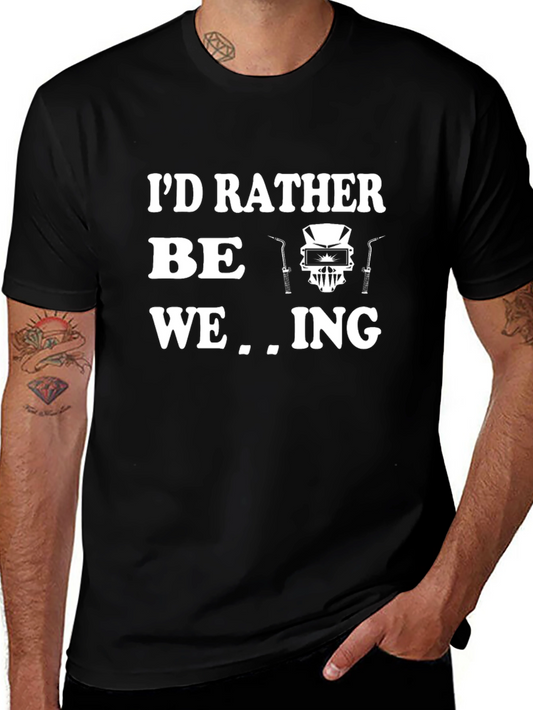 Camiseta Negra Prefiero Soldar