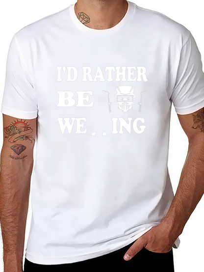 Camiseta Negra Prefiero Soldar