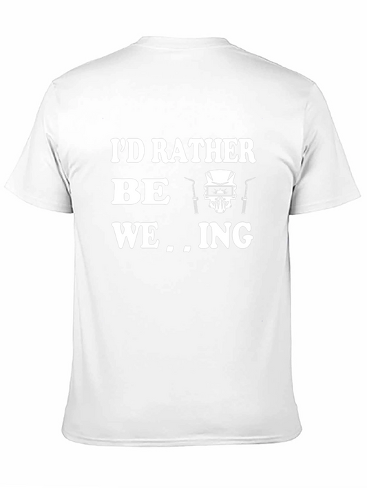 Camiseta Negra Prefiero Soldar