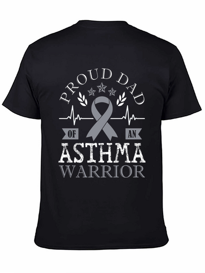 Camiseta Proud Dad Asthma Warrior