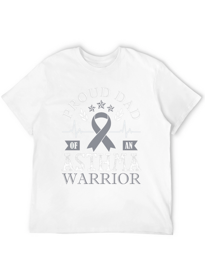 Camiseta Proud Dad Asthma Warrior